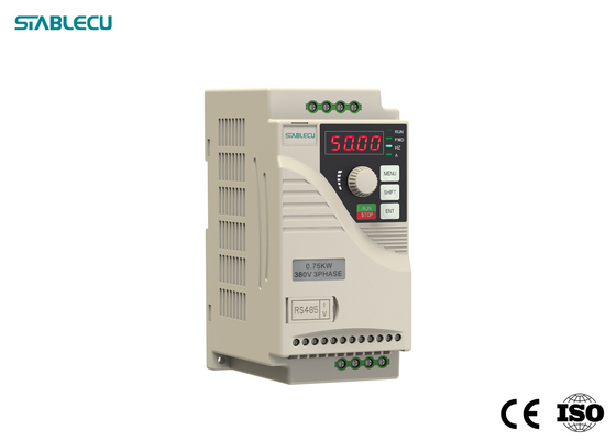 Single Phase Input VFD Drive Frequency Inverter 0.75KW 1HP